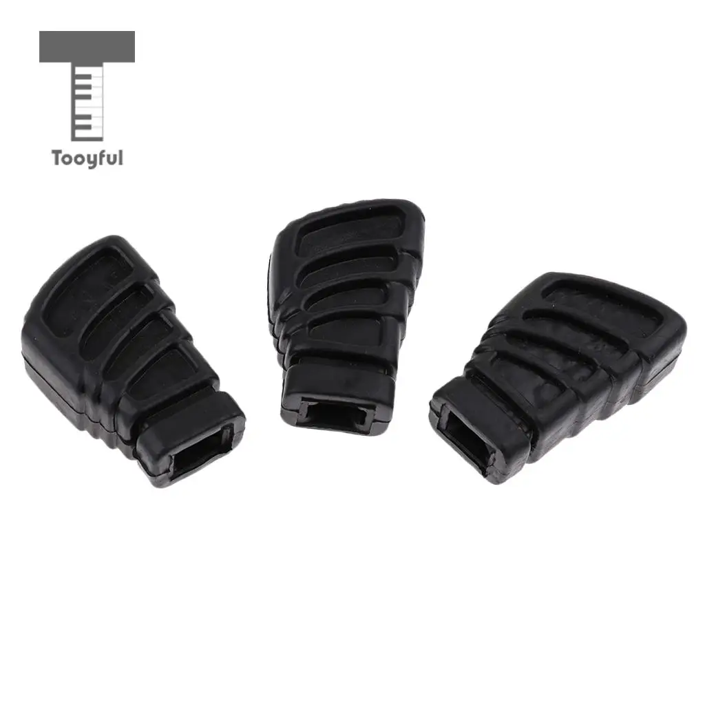 3pcs Replacement Rubber Feet for Single Braced Drum Hardware Cymbal Stands