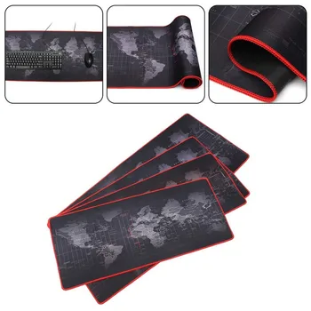 

Gaming Mouse Pad Old World Map Computer Mousepad Anti-slip Gaming Mouse Mat HJ55