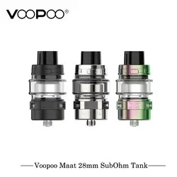 Предпродажа Voopoo Maat SubOhm Танк 28 мм диаметр атомайзер для электронных сигарет 4 мл емкость с MT-M1 и MT-M2 катушки 510 нить