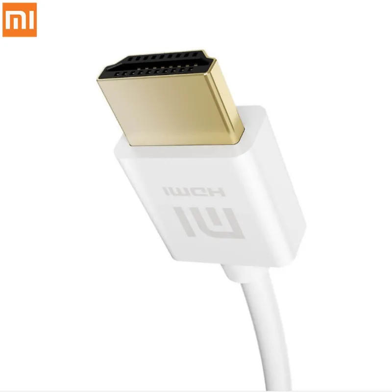 Высокоскоростной HDMI кабель XIAOMI позолоченный 4k 3D адаптер HDTV сплиттер