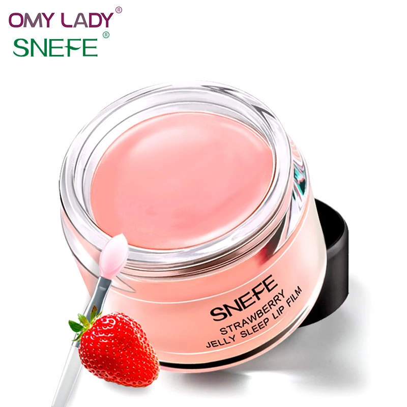 Маска для губ OMY LADY SNEFE увлажняющая и выцветающая маска с клубникой авокадо