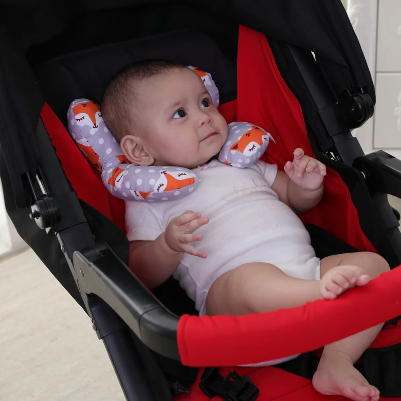 Forma de Abelha Cabeça do Bebê Encosto de Cabeça Infantil da Criança Assento de Segurança do Carro Suporte Travesseiro Carrinho Pescoço Proteção Macio Dormir 5 Cheap Travesseiro
