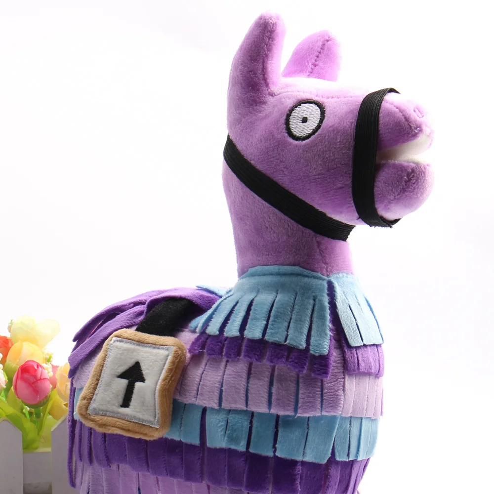  PUBG Troll Stash Llama Plush Toy Hot Game Soft Alpaca Rainbow Horse Stash Stuffed Doll Toys Kids Bi