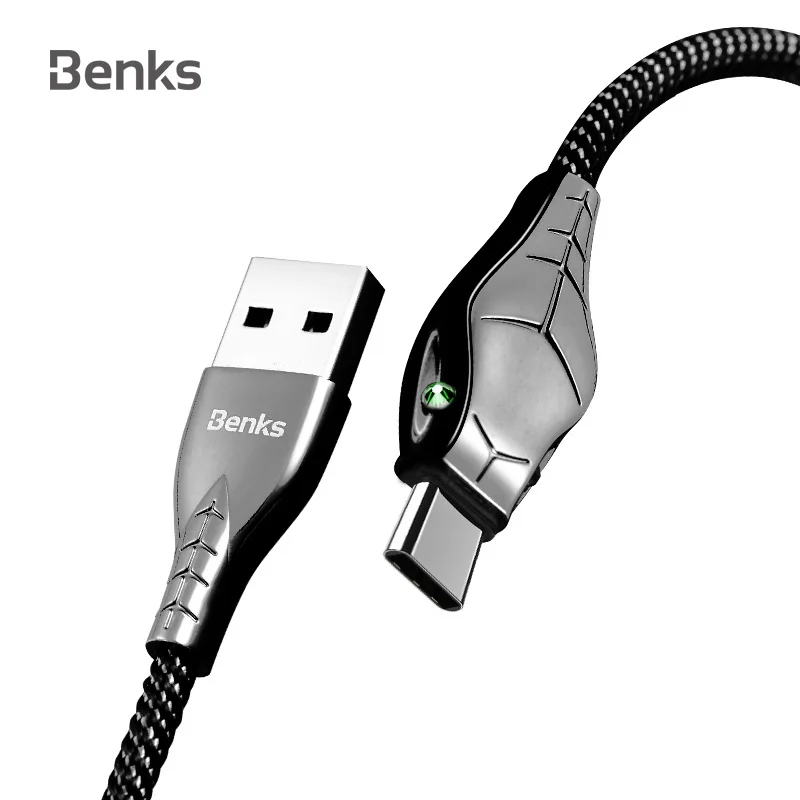 

Benks D27 Black Mamba Snake Shape USB Cable Adapter For iphone ipad pro 2018 micro Type-C USB Adapter For samsung huawei xiaomi