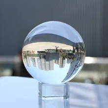 Rare Clear Crystal Photography Ball 60 mm Asian Quartz Feng Shui Sphere Magic Healing Globe Balls For Travel Photographyer