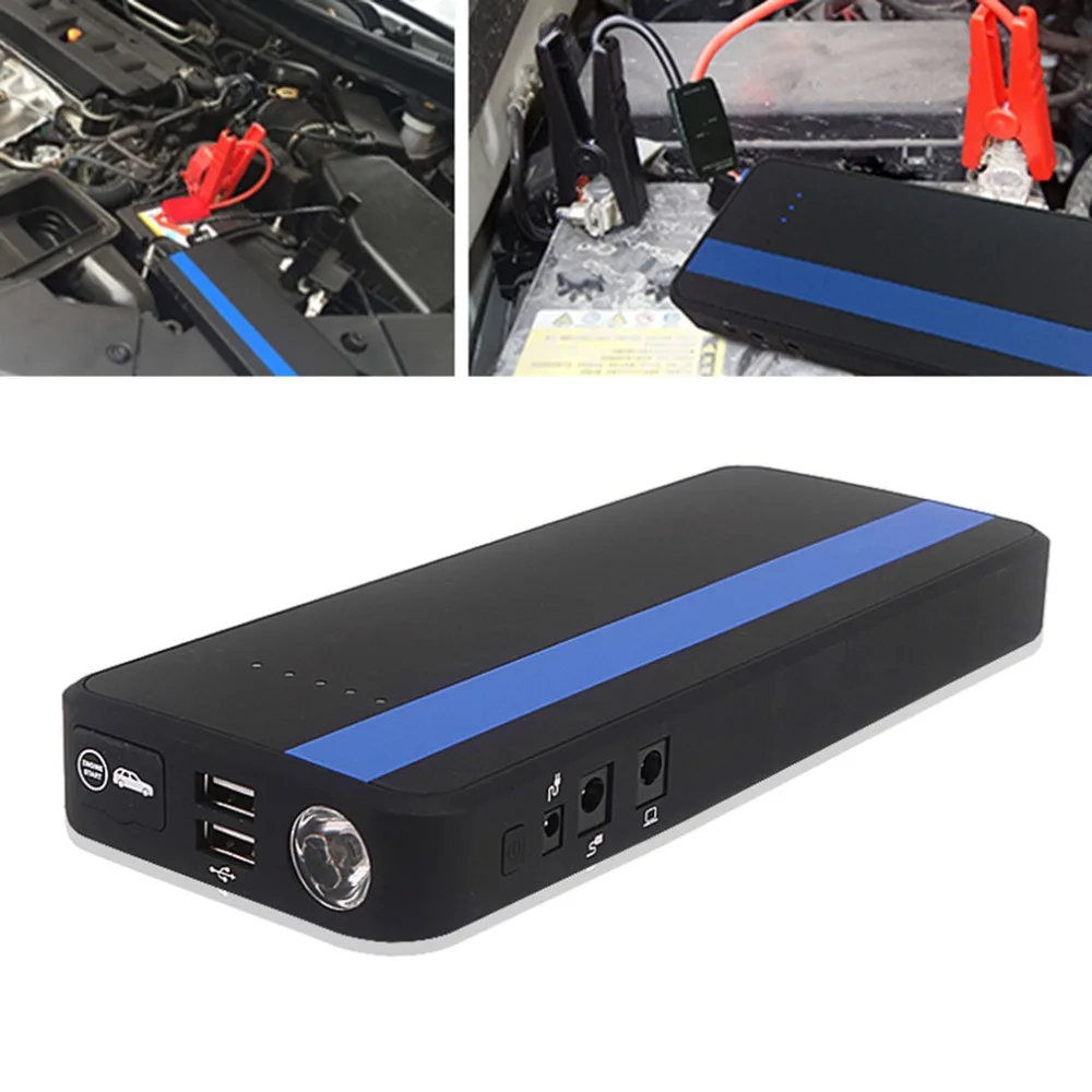 12V 30000mAh Dual USB Output Car Jump Starter Portable Car Charger Flash Light Battery Power Bank Emergency Power Supply Hot 12V 30000mAh Dual USB Output Car Jump Starter Portable Car Charger Flash Light Battery Power Bank Emergency Power Supply Hot