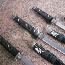 S2636 Масиро Hakuoki Okita Souji меч самурая Tsuba Лот из 3 21." 30.8" 40.3"