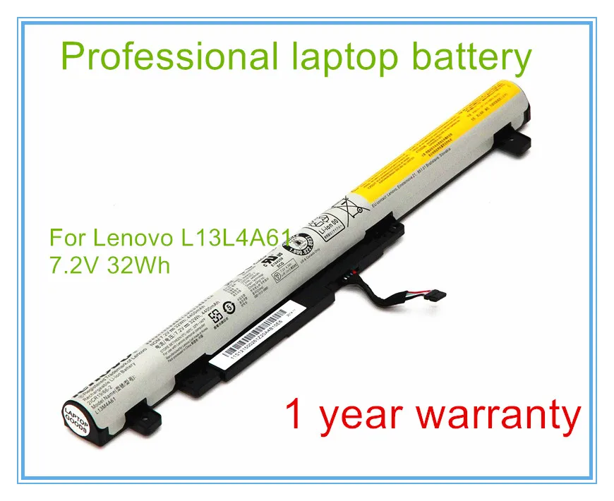 Оригинальный аккумулятор L13M4E61 для ноутбука 2 14 15 L13S4A61 L13L4E61 L13L4A61 7 44 в Втч |