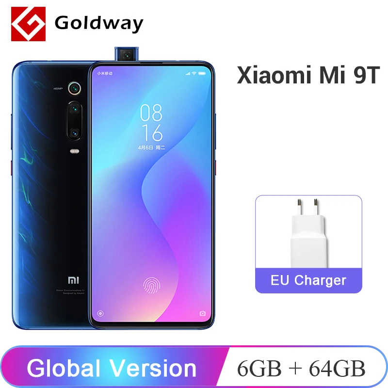 

Global Version Xiaomi Mi 9T (Redmi K20) 6GB 64GB Smartphone Snapdragon 730 Octa Core 6.39" AMOLED Screen 48MP Camera NFC 4000mAh