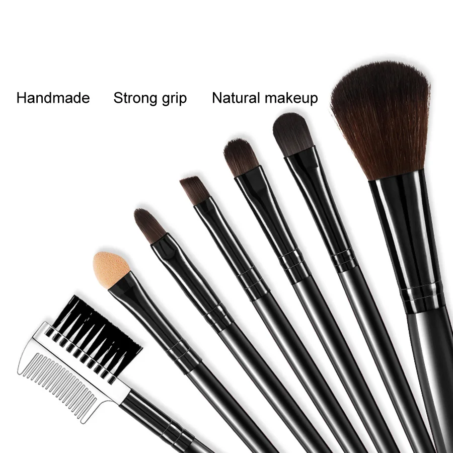 MayCreate 7Pcs Makeup Brushes Professional Foundation Make Up Brush Kit For Eyebrow Eyeshadow Makeup Tools Concealer 2