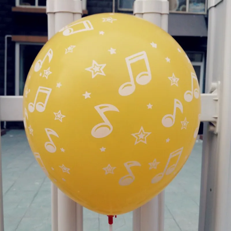 music party balloons music themed balloons design