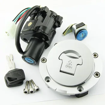 

Fuel Tank Cover Cap Lock With Ignition Switch Lock FOR Honda CBF500 2004 2005 CBF600 2004-2009