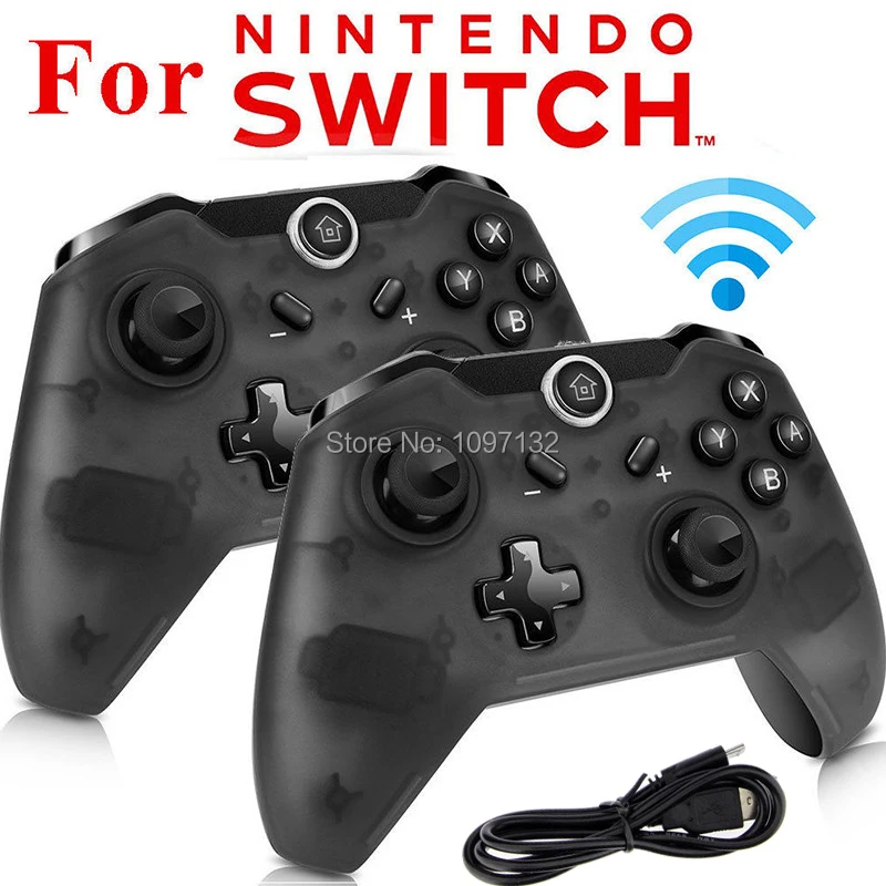 

2pcs / 1 pc Wireless Bluetooth Gamepad Pro Controller for Nintend Switch Remote Joypad for Nitendo Switch Video Games Play