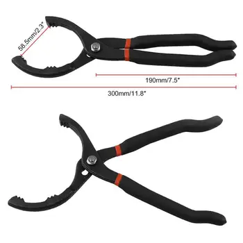 

12 inch Car Repair Tool Oil Filter Pliers Wrench Removal Tool Car Auto Oil Filter Clip Clamp Repair Hand Tools Car Accessories