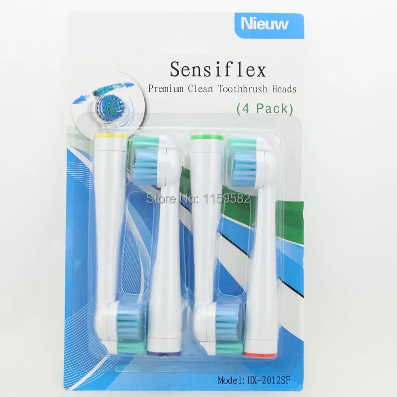 4 шт./лот сменная зубная щетка Сменная головка для Philips Sonicare HX1610 HX1620 HX1630 HX1511 HX1526