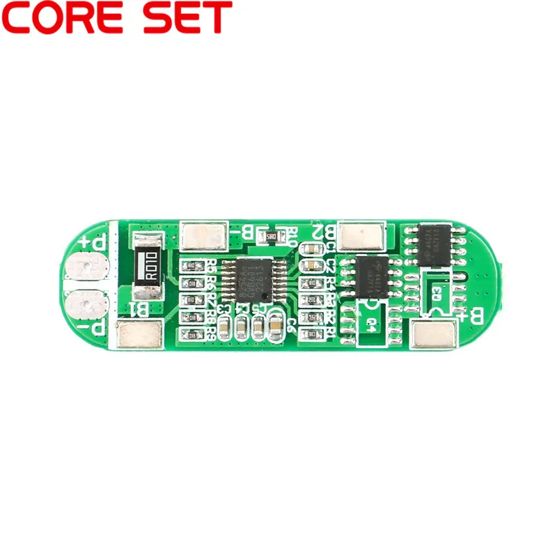 Защитная плата для литий ионного аккумулятора 3S 18650 4A 11 1 V PCB BMS зарядный модуль 3s
