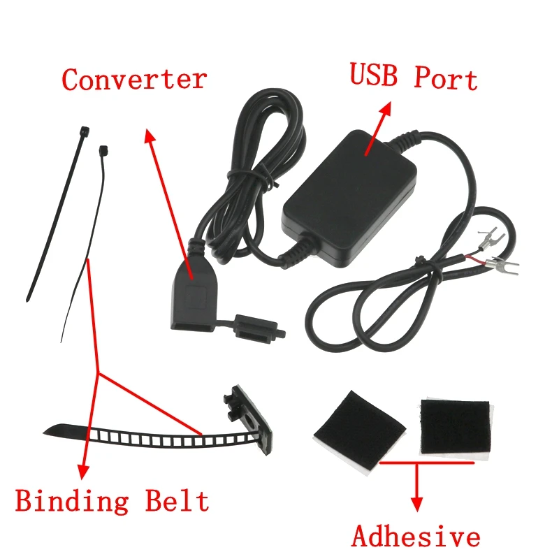 MotoLovee автомобильный мотоцикл USB зарядное устройство водонепроницаемый 12V до 5V