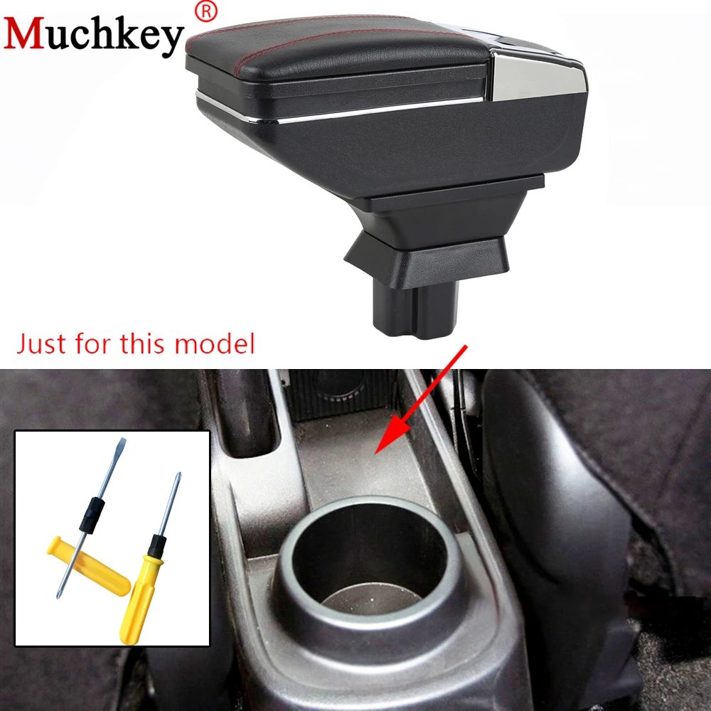 Автомобильный подлокотник для Mazda 2 2008 2009 2010 2011 2012 2013 центральная консоль
