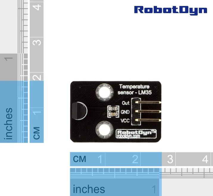 RobotDyn Temperature sensor LM35 RobotDyn