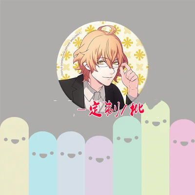 ZXFJXR 58 мм игра Uta No Prince Sama брошь Kurusu Syo Shinomiya Natsuki значок для рюкзака значки на