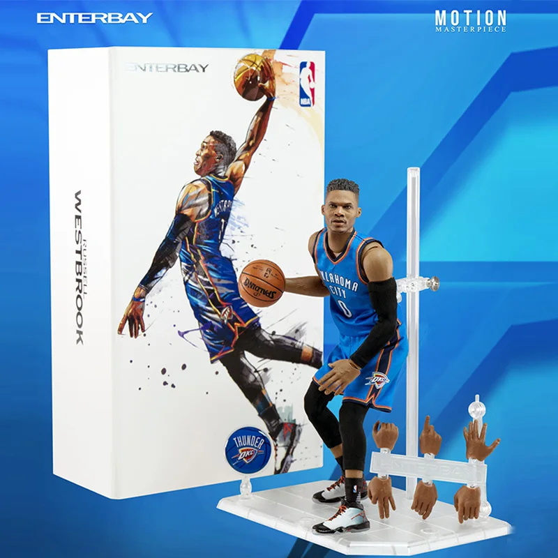 

ENTERBAY Westbrook Soldiers Model EB Westbrook 1/9NBA Basketball Weiss Action Figure Model