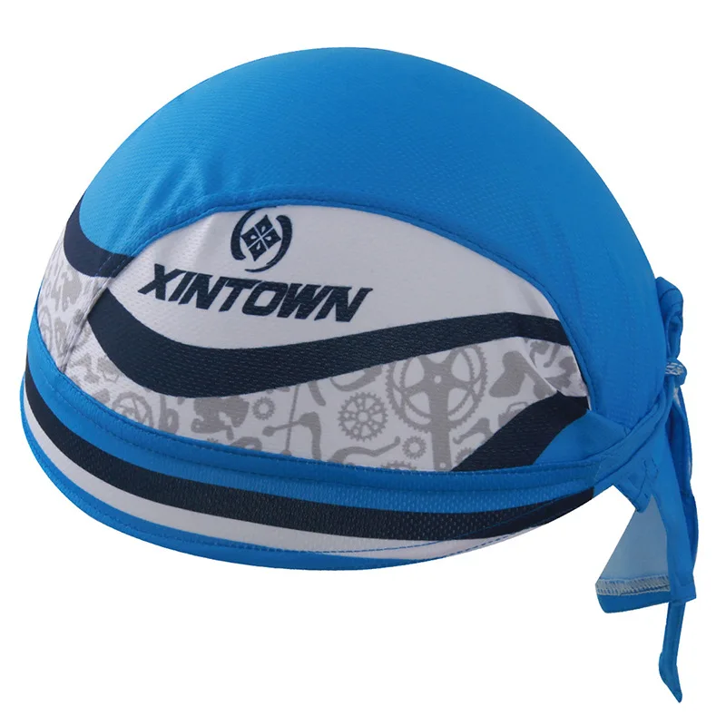 

Men Blue Bike Bicycle Cap Pirate Hat Quick Dry Breathable Outdoor Sports Road MTB Cycling Cap Bandana Headwear Bicicleta Clothes