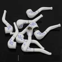 1 шт. новые белые мини портативные пластиковые аксессуары для трав курительная трубка табачная трубка