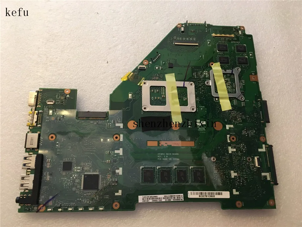 Бесплатная доставка материнская плата для ноутбука X550VC с графическим GT720 4G ОЗУ