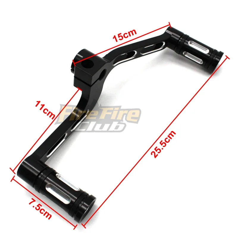 Мотоцикл с ЧПУ Рычаг переключения для носка, пятки педали переключения подножки для Harley Sportster XL883 XL1200 XL 883 1200 1200T