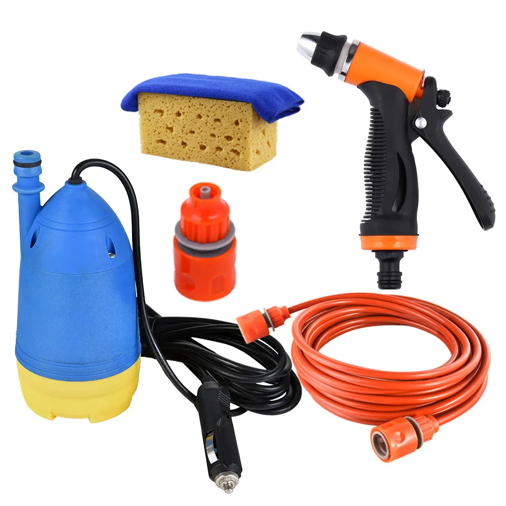 

Multi Functional High Pressure Self-priming Electric Water Auto Car Washer Wash Machine Pump Spray Gun Cleaning 12V