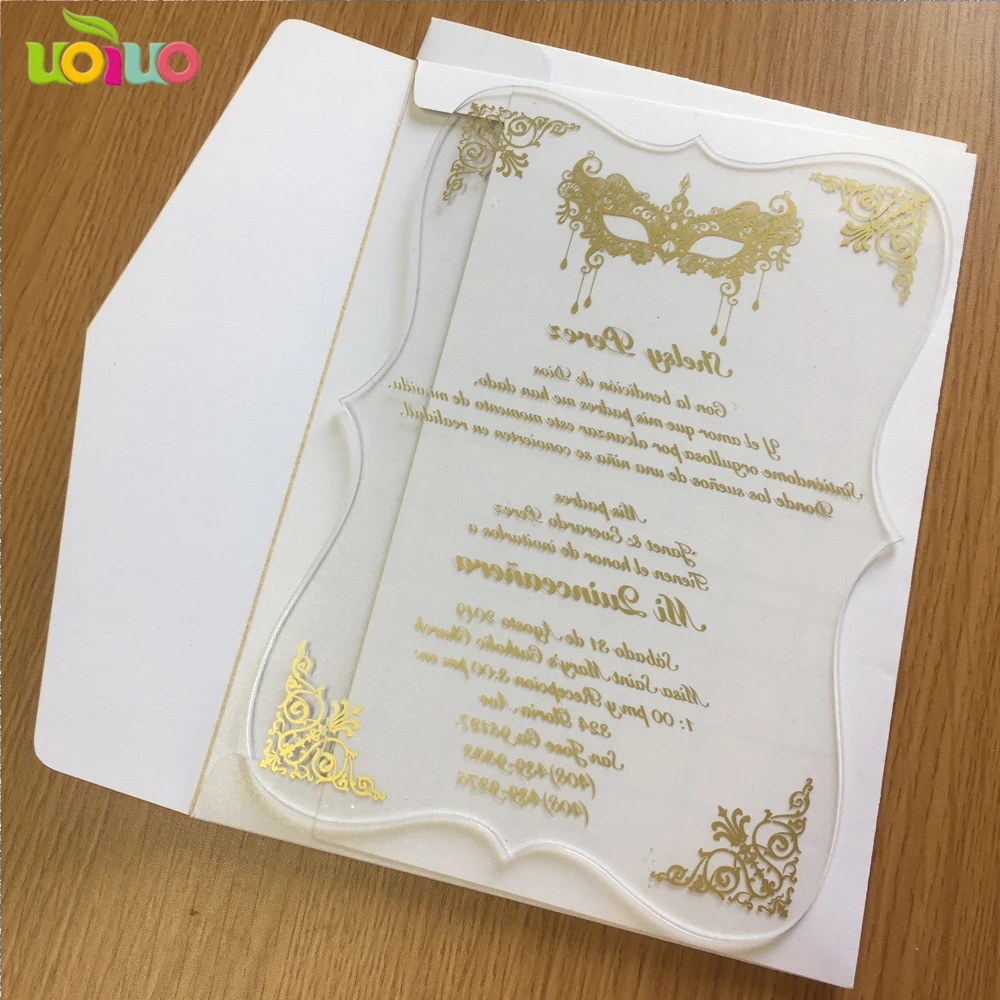 Custom Color Wedding Invitations 10