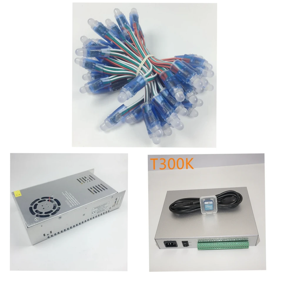 

1000 pieces + 1pcs T300k+ 2PCS 5V 70A power supply by UPS shipping