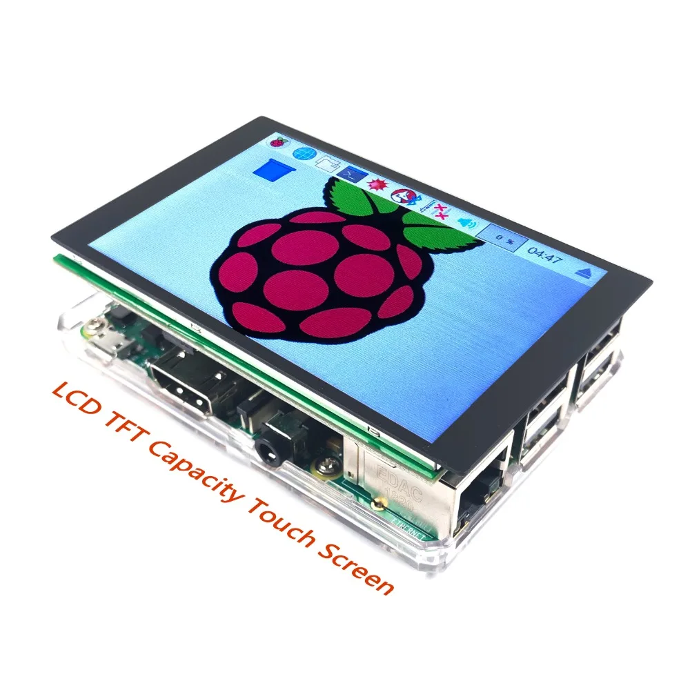 RPI 3 5 дюймовый ЖК дисплей TFT емкость сенсорный экран для Raspberry Pi B + Zero W 320x480 RTC