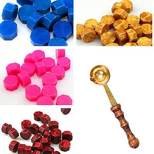 30pcs Octagon sealing Wax set brass Spoon Seal stamp beaded waxes for Wedding Post Vintage craft Decor card making tools 30pcs Octagon sealing Wax set brass Spoon Seal stamp beaded waxes for Wedding Post Vintage craft Decor card making tools