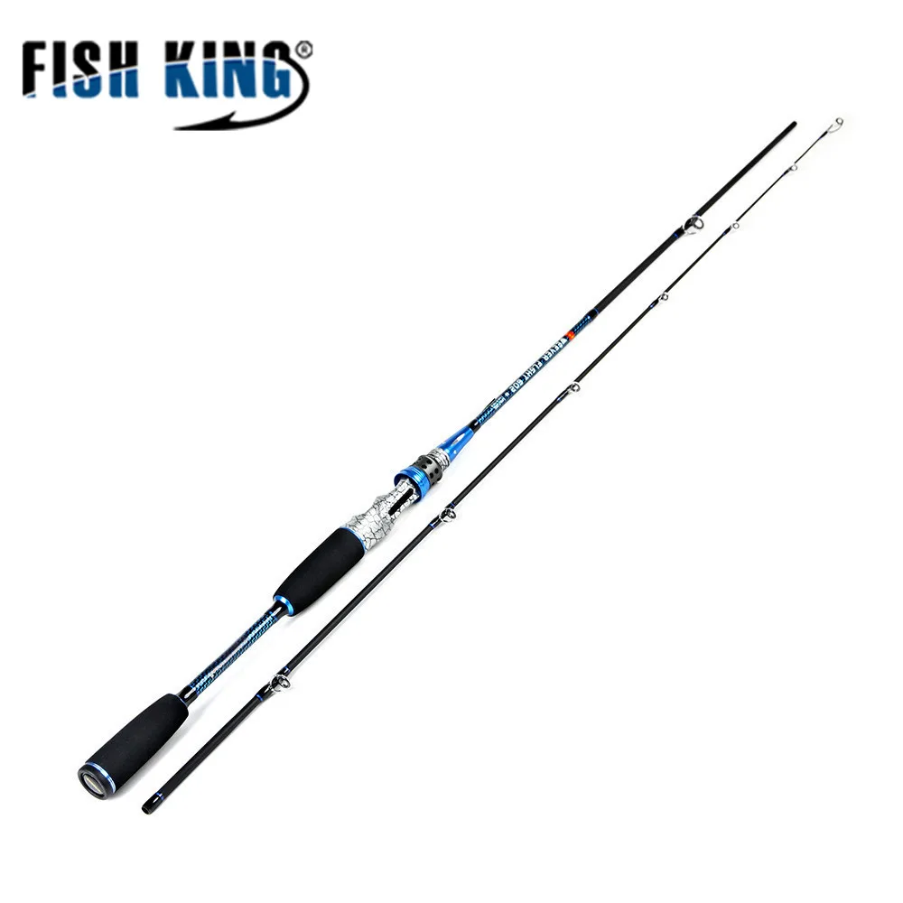FISH KING spinner fishing rod 99 carbon 2SEC 1.8M 2.4M Standard C.W 10