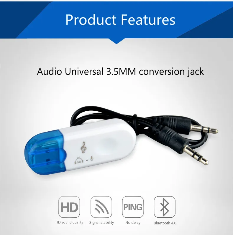 Новое поступление! Аудио конвертер автомобильный Bluetooth бар Bluetooth приемник аудио беспроводной аудио коробка Bluetooth адаптер