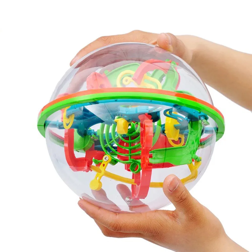 

Perplexus Maze Game 3D Puzzle Ball 100 Barriers Magic Ball Creative Puzzles For Children Intellect Labyrinth Puzzel Toy JA25b