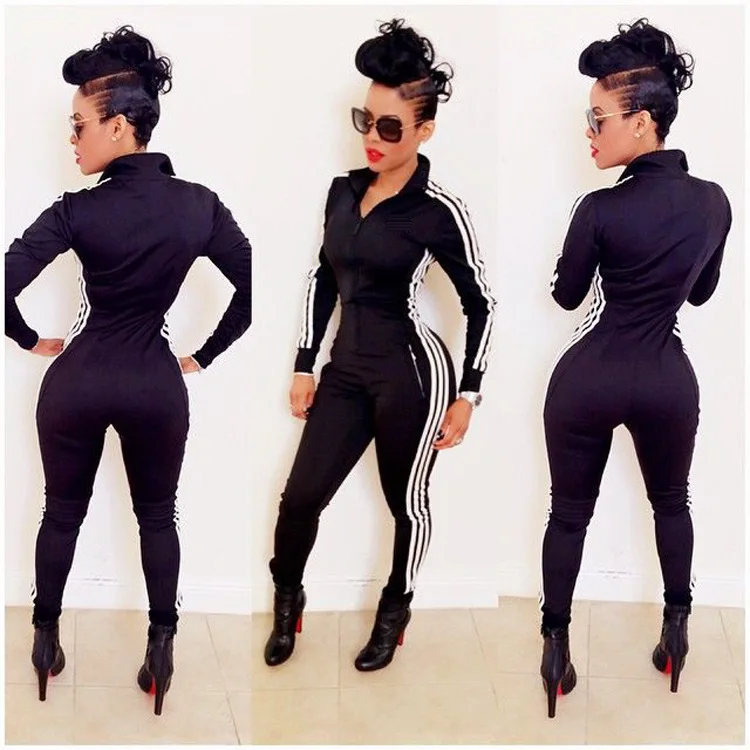 one piece zip up jumpsuit