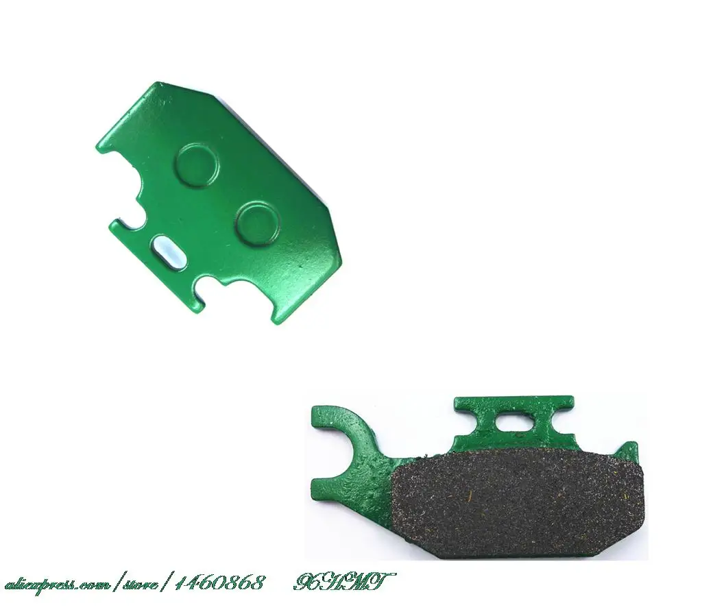 Для JOHN DEERE ATV 650 Trail Buck EXT 2004 2005 дисковые Тормозные колодки Pill задний - Цвет: Carbon Rear Pills