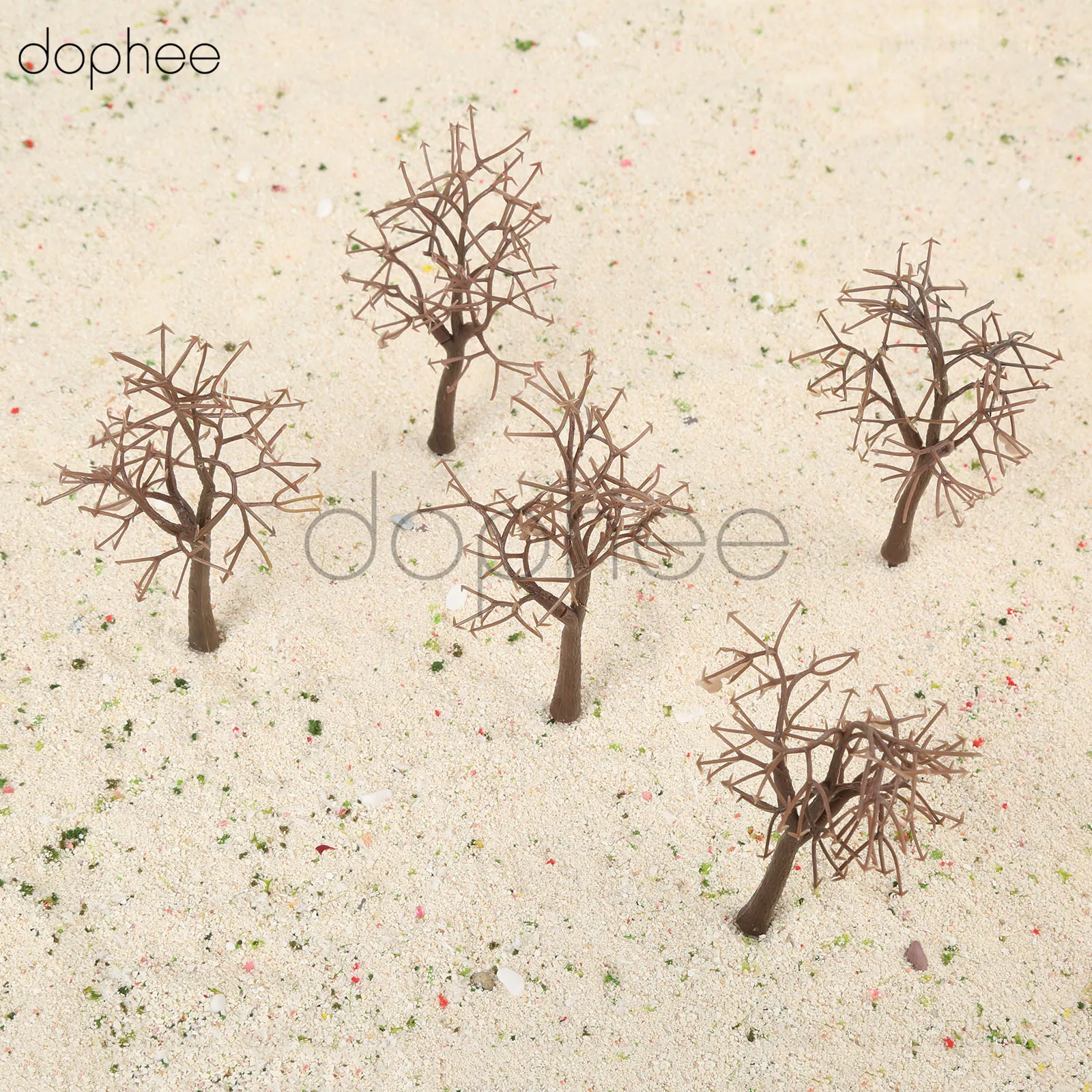 

dophee 10pcs Plastic Model Bare Trunk Trees HO Scale 11cm ModelTrain Building Garden Park Winter Scene Layout