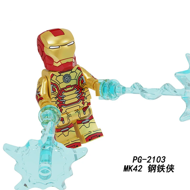 Супер герой Marvel Мстители эндшпиль Тор Железный человек антман ОСА Скарлет ведьма Доктор Стрэндж фильм строительные блоки игрушка подарок WM6063 - Color: PG2103