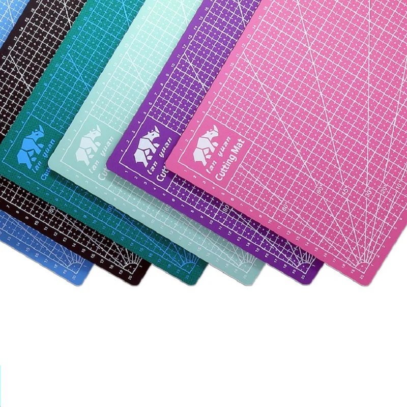 

1Pcs A5/A4/A3 PVC Cutter Cutting Pad Soft Clay Board Manual Model Making Tool Plate Professional Polymer Ceramics Tools Colorful