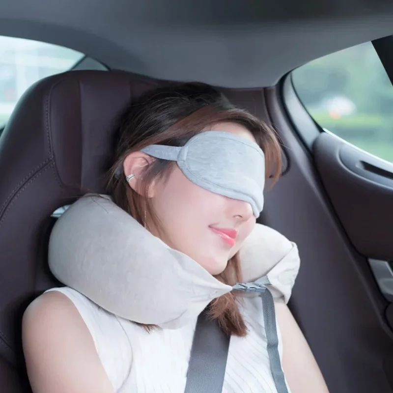 Eye Mask Original Youpin 8H Eye mask Travel Office Sleeping Rest Aid Portable Breathable Sleep Goggles Cover Feel cool ice Cotton