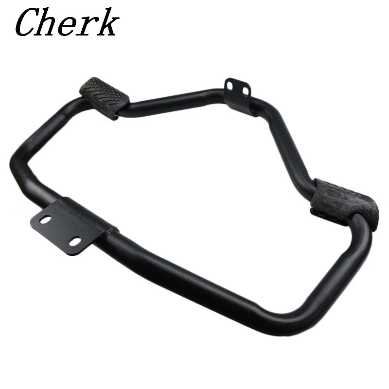 Matte Black Motorcycle Highway Crash Bar Front Engine Guard For Harley