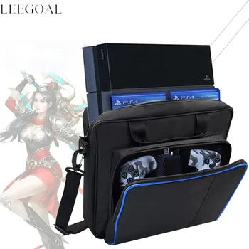 

For PS4 / PS4 Pro Slim Game Sytem Bag Original size For PlayStation 4 Console Protect Shoulder Carry Bag Handbag Canvas Case