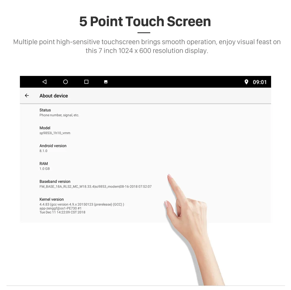 Top Harfey Android 8.1 Touchscreen 7"2 DIN GPS Radio Car Multimedia Player For Honda Civic 2001 2002 2003 2004 2005 with FM WIFI AUX 4 Top Harfey Android 8.1 Touchscreen 7"2 DIN GPS Radio Car Multimedia Player For Honda Civic 2001 2002 2003 2004 2005 with FM WIFI AUX 4