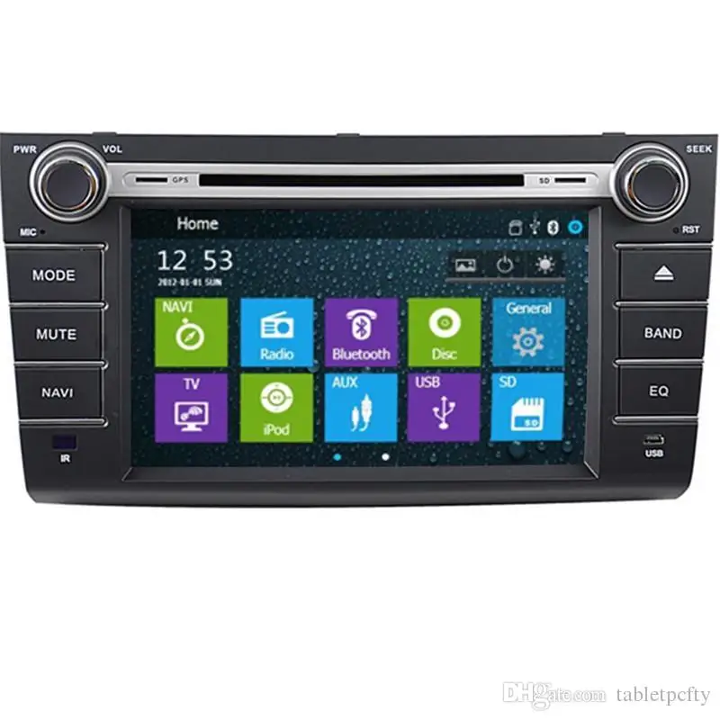8 &quotавтомобильный DVD плеер с GPS(opt) BT/TV аудио Радио стерео мультимедиа для SUZUKI SWIFT 2004