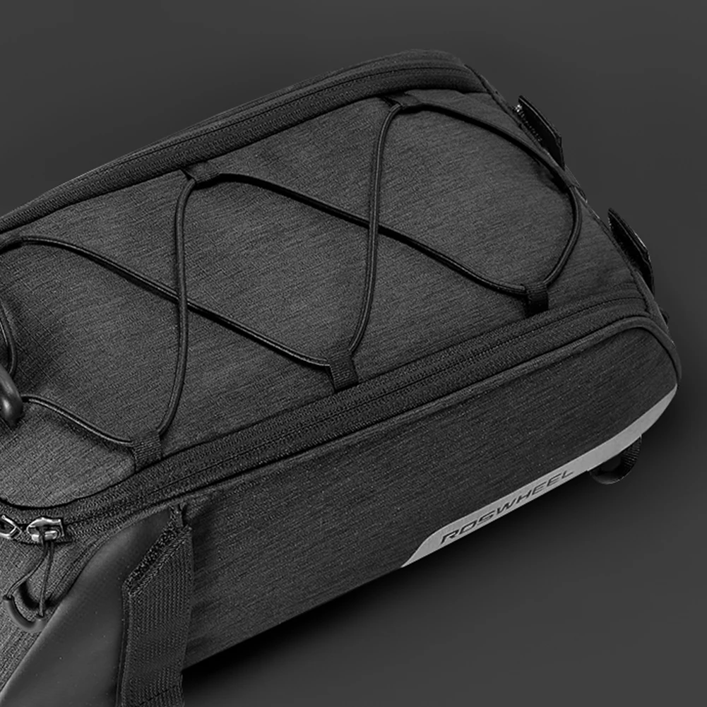 Clearance 8L 300D Polyester Bag For MTB Bike Bicycle Saddle Bags Bike Bag Rear Seat Rack Trunk Storage Case Pouch For Luggage Carrier S3 4