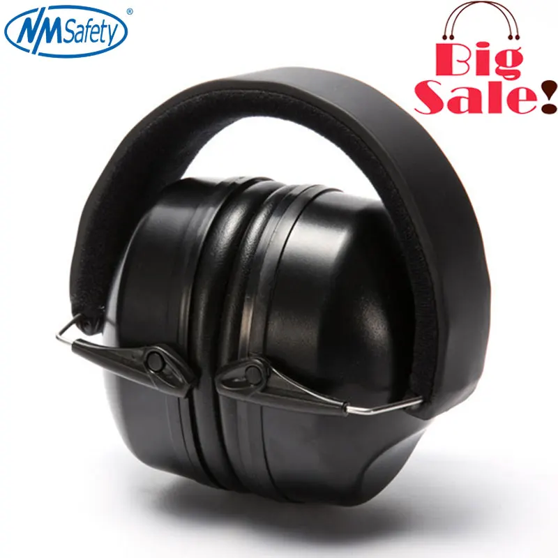 

NMSafety Head Earmuff Anti-Noise Ear Protector NRR 27dB For Work Study Sleeping Wood work Shooting Hearing Protection Ear Safety