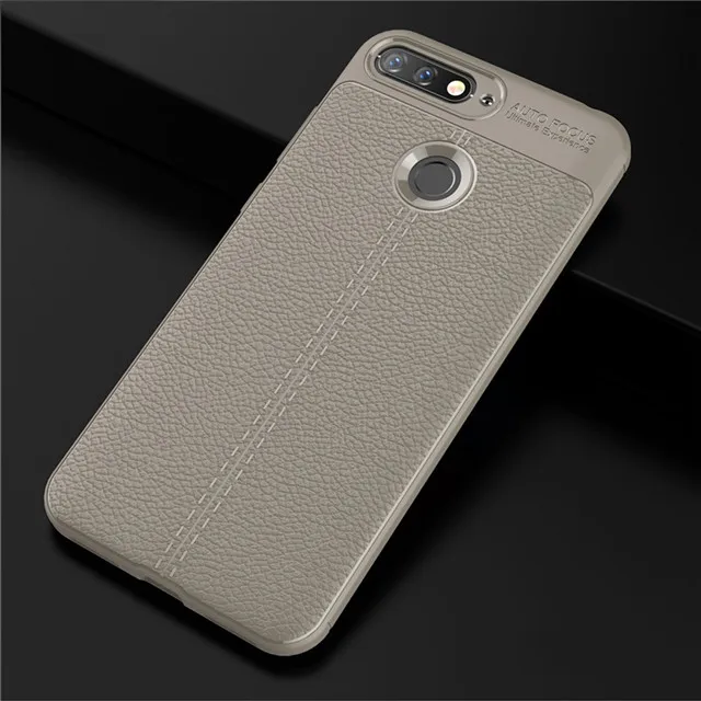 Роскошный кожаный чехол из углеродного волокна для телефона xiaomi Mi A1 Mi A2 lite чехол для Xiaomi Pocophone f1 Mi 8 SE Mi9 MIX 2 Чехол - Цвет: Серый